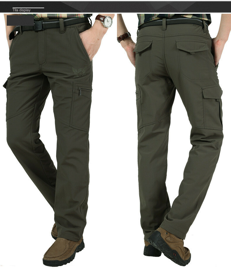 Брюки Mens Winter Warm Thick Tactical 